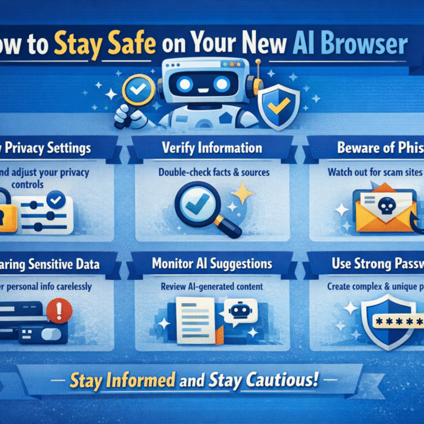 How to Stay Safe on Your New AI Browser