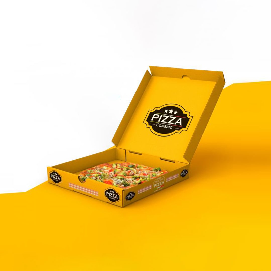 Custom Pizza Boxes With Logo