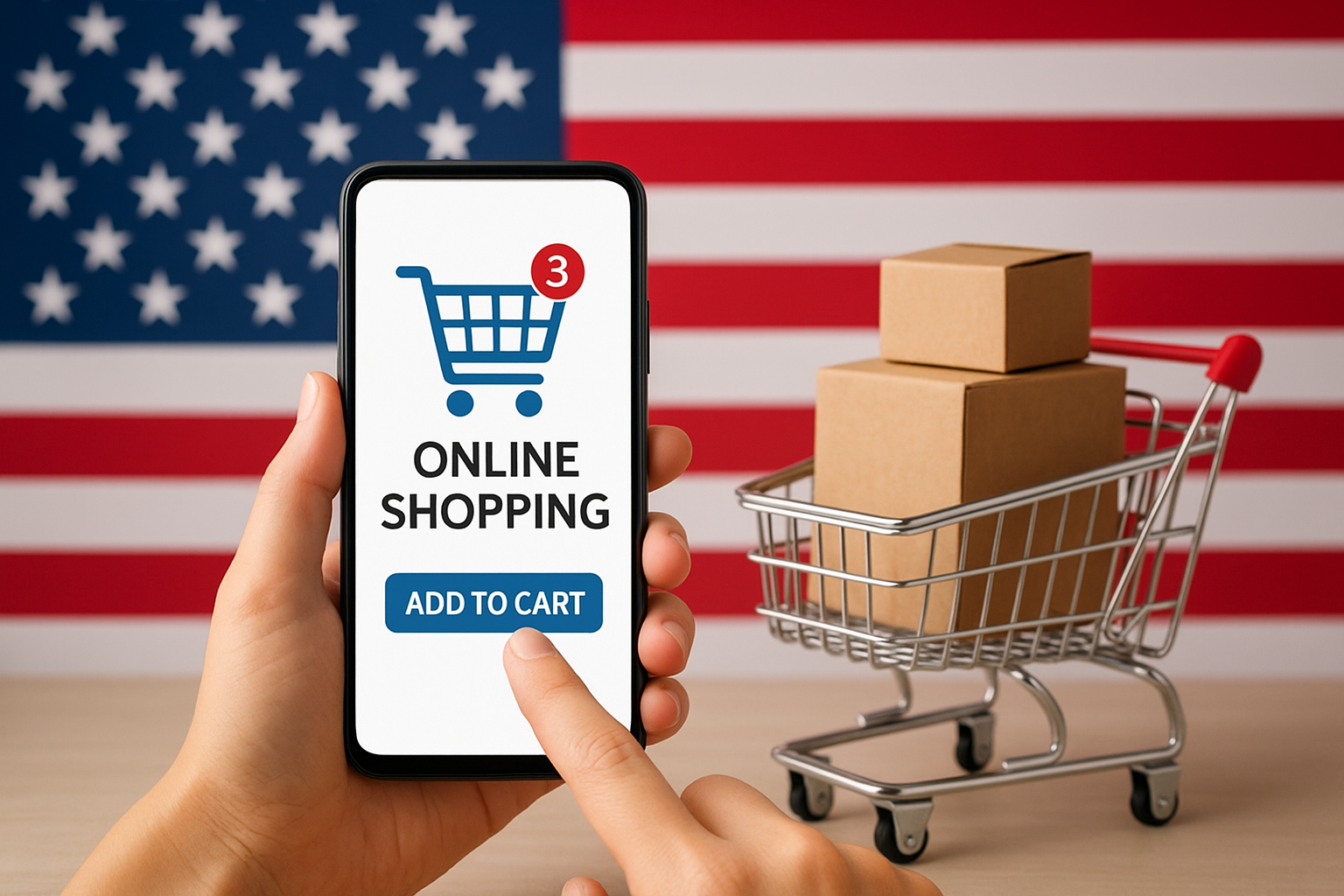 Online shopping in US