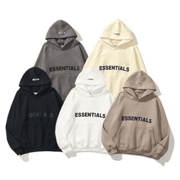 Grey Essentials Hoodie