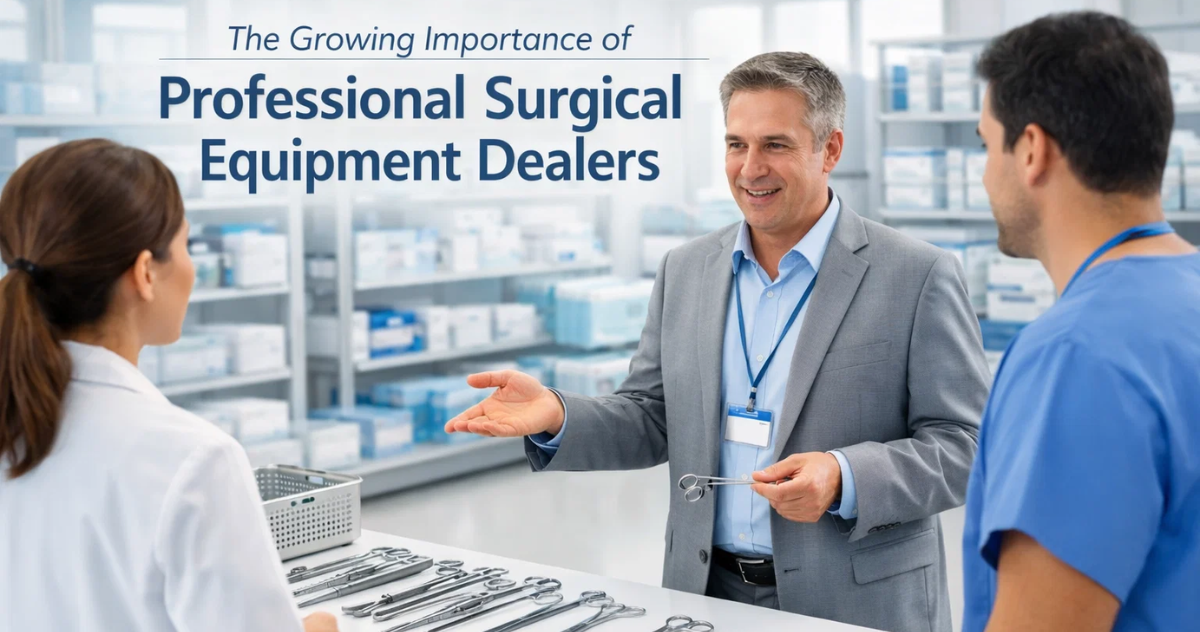 The Growing Importance of Professional Surgical Equipment Dealers