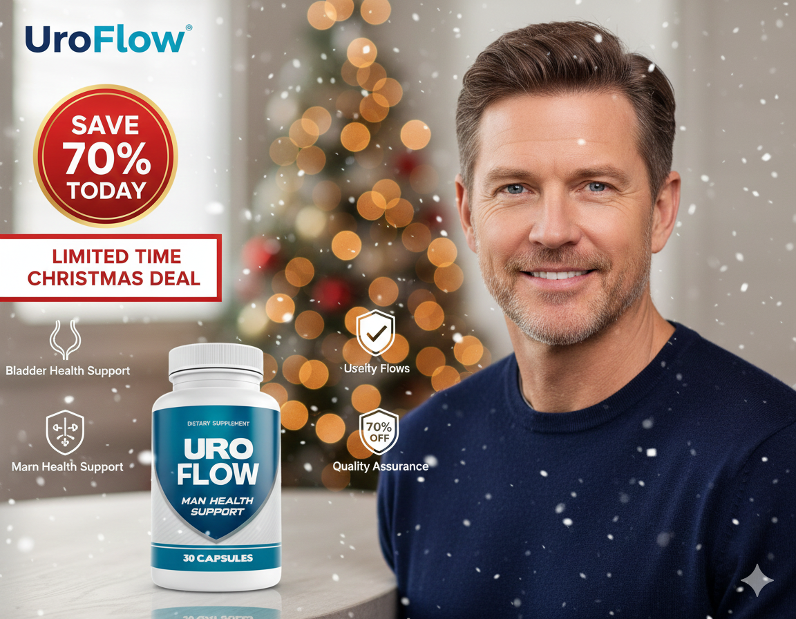 UroFlow Limited Time Christmas Deal – Save 70% Today