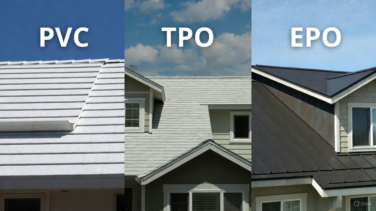 PVC vs TPO vs EPDM RV Roof Comparison