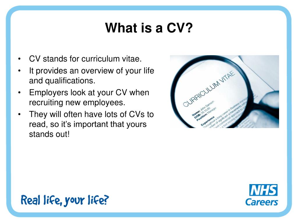 What is an Advantage of CVs?